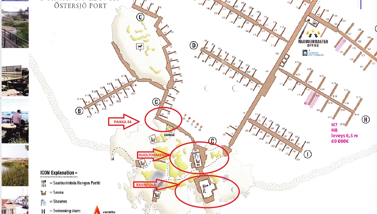 Itämeren Portti paikkakartta